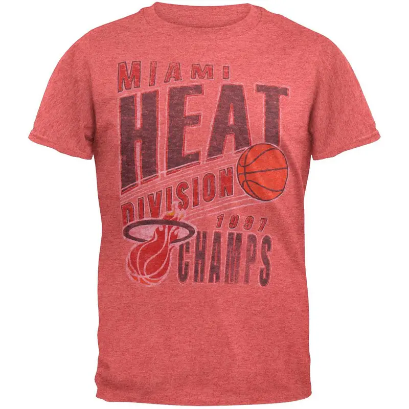 Miami Heat - '97 Divion Champs Soft T-Shirt