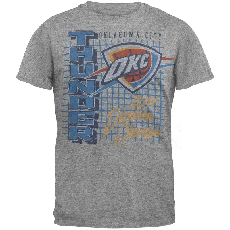 Oklahoma City Thunder - '11 Division Champs Soft T-Shirt
