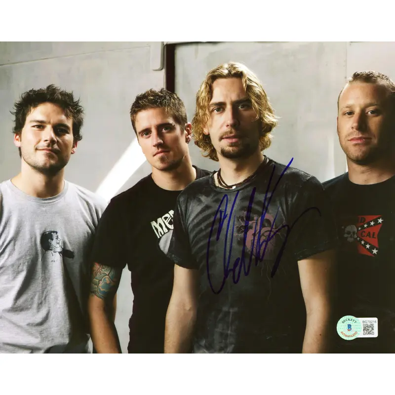 Chad Kroeger Nickleback Authentic Signed 8x10 Photo Autographed BAS #BG79216