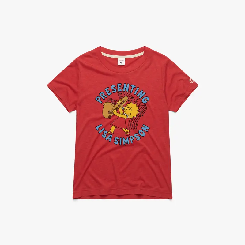 Women's The Simpsons Presenting Lisa Simpson