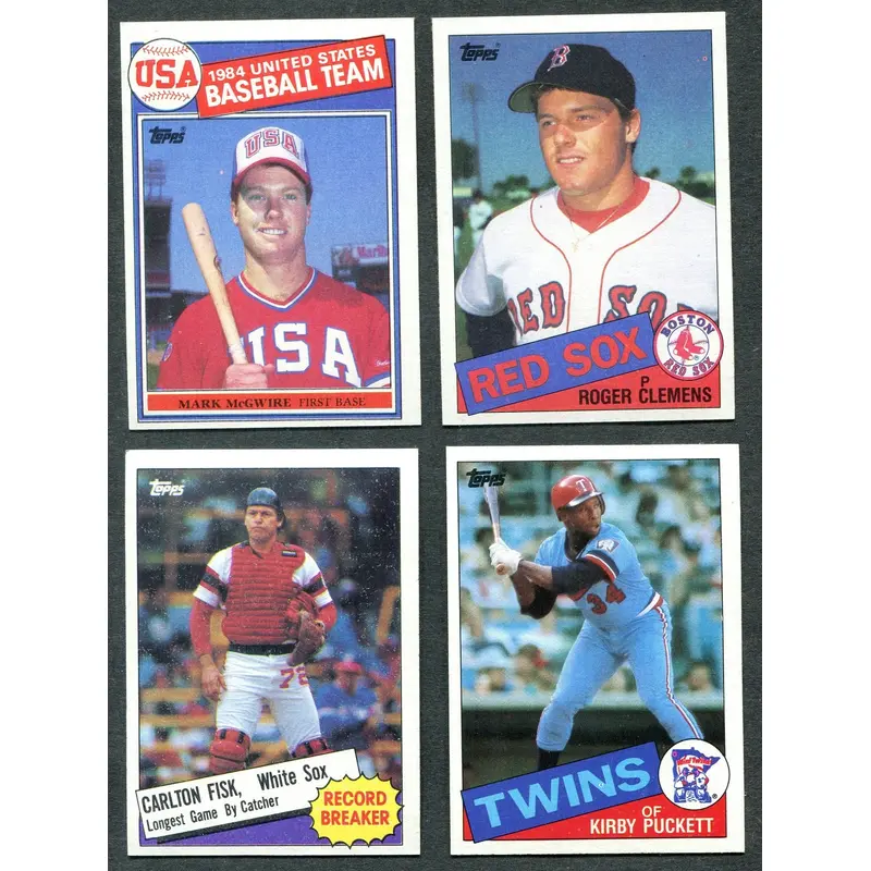 1985 Topps Baseball Complete Set EX/MT NM (792) (23-333)