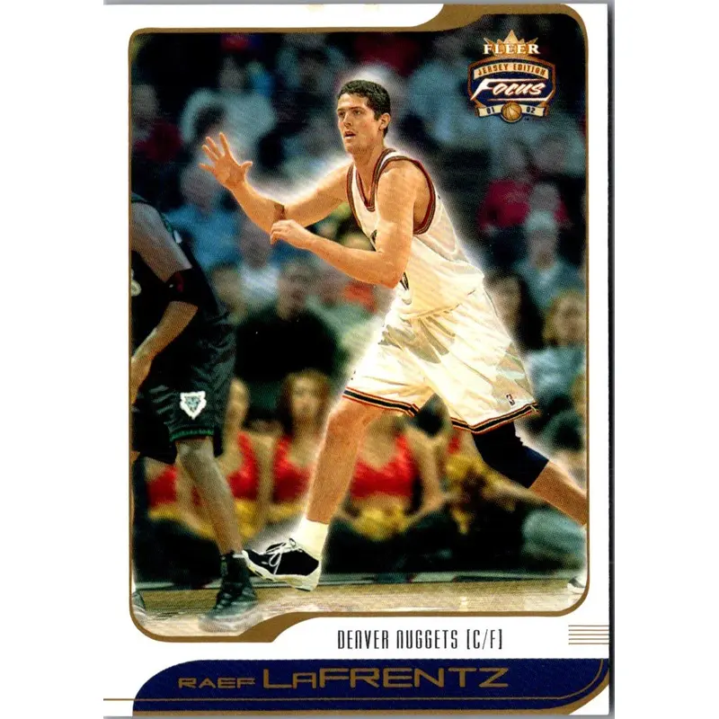 2002 Upper Deck Championship Drive Trophies Denver Nuggets #6