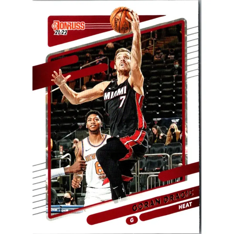 2021 Donruss Holo Red and Gold Laser Goran Dragic #62