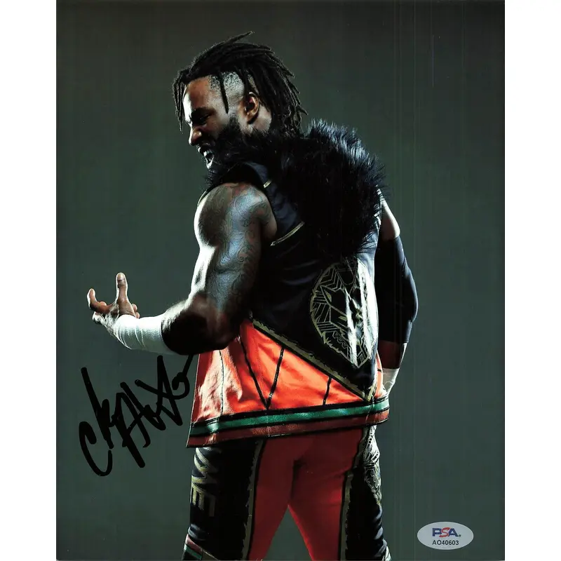Cedric Alexander signed 8x10 photo PSA/DNA Autographed WWE
