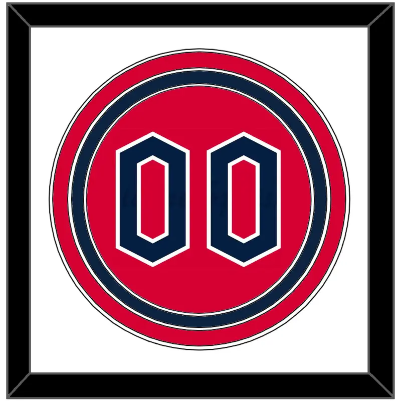 Cleveland Number - Alternate Red - Triple Mat 1
