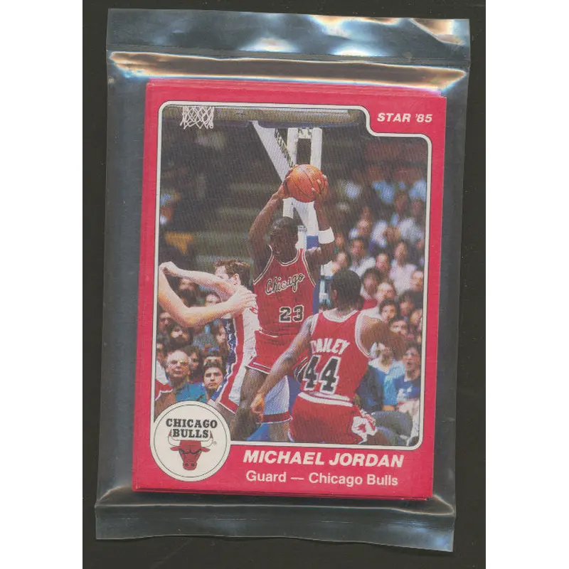 1984/85 Star Basketball Bulls Team Set (Sealed) Jordan