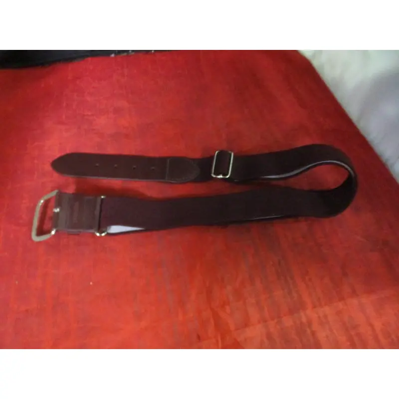 Used All-Star Adult Baseball Belt Maroon