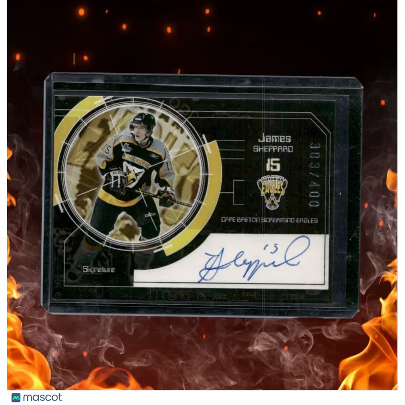 2005-06 Extreme James Sheppard Rookie Auto 303/400 #15