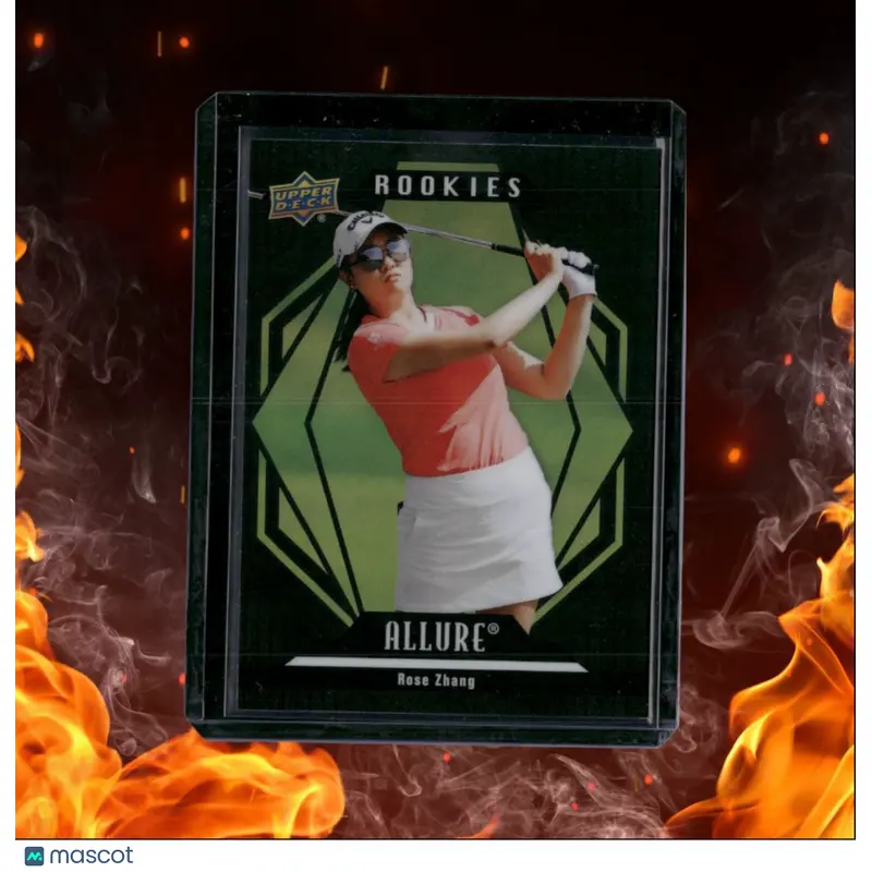 2024 Upper Deck Portfolio Rose Zhang Allure Black Rainbow (A) Rookie #AR-RZ