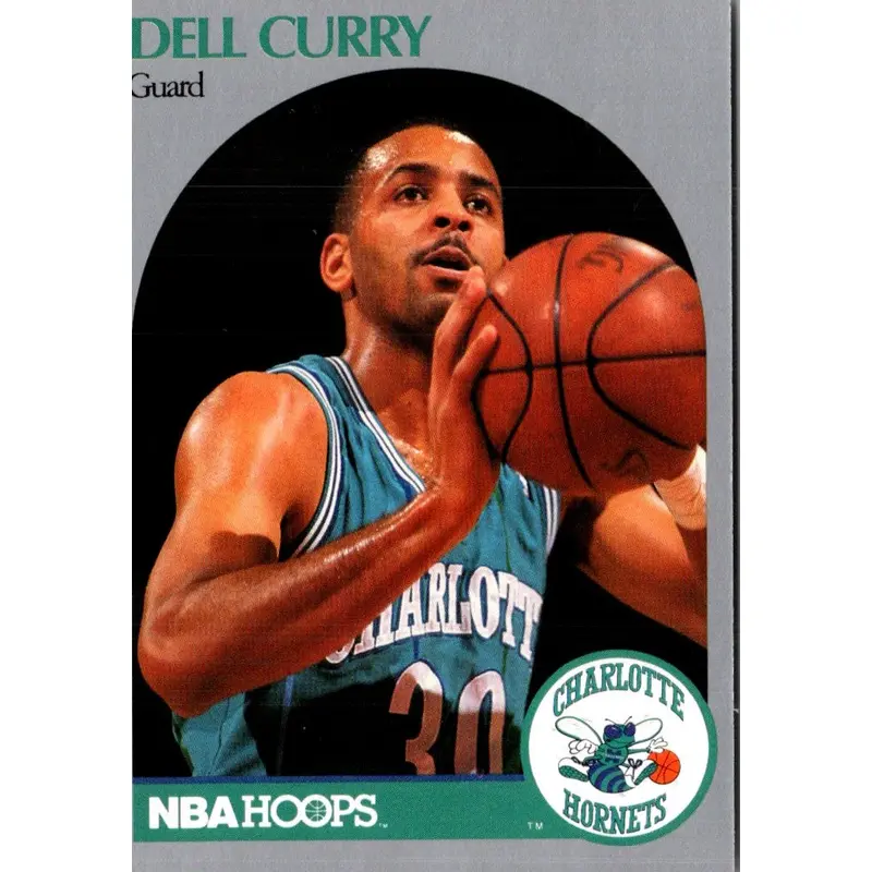 1990 Hoops Dell Curry #52