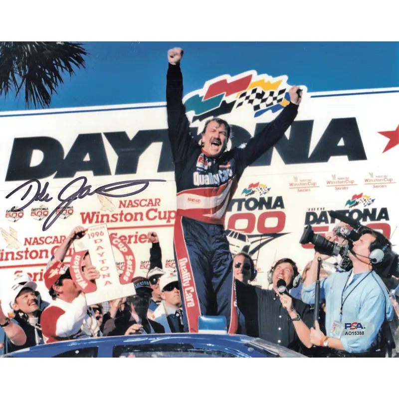 Dale Jarrett signed 8x10 photo PSA/DNA Autographed Daytona 500