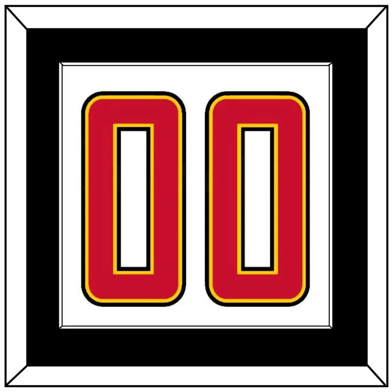 Maryland Basketball Number - Home White (2013-2015) - Single Mat 2