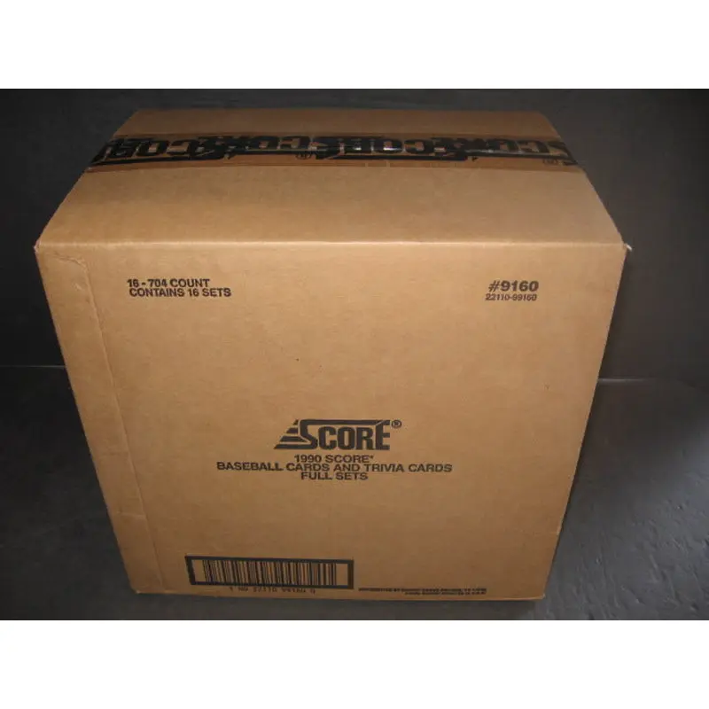 1990 Score Baseball Factory Set Case (16 Sets)