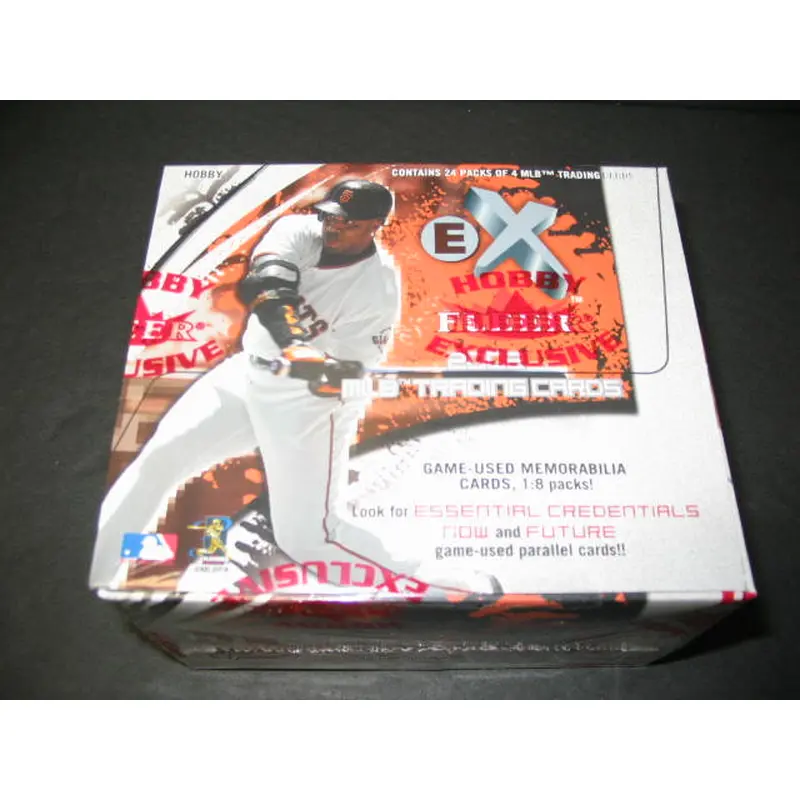 2002 Fleer E-X Baseball Box (Hobby)