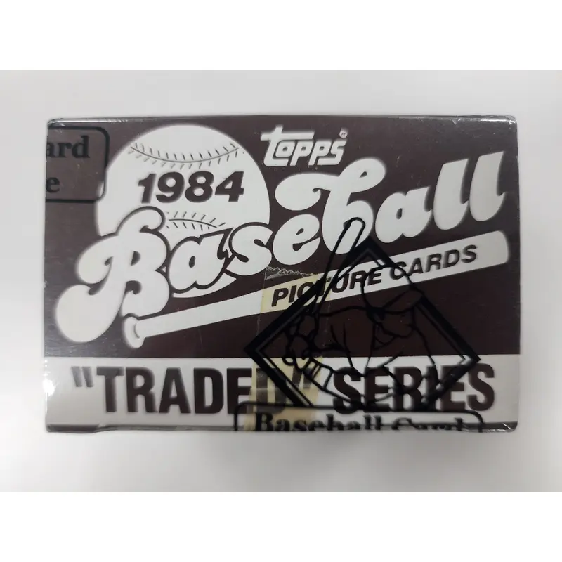 1984 Topps Traded Baseball Factory Set - BBCE Wrapped - Tape Intact