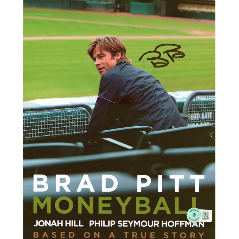 Athletics Billy Beane Moneyball Authentic Signed 8x10 Photo BAS #BJ67480