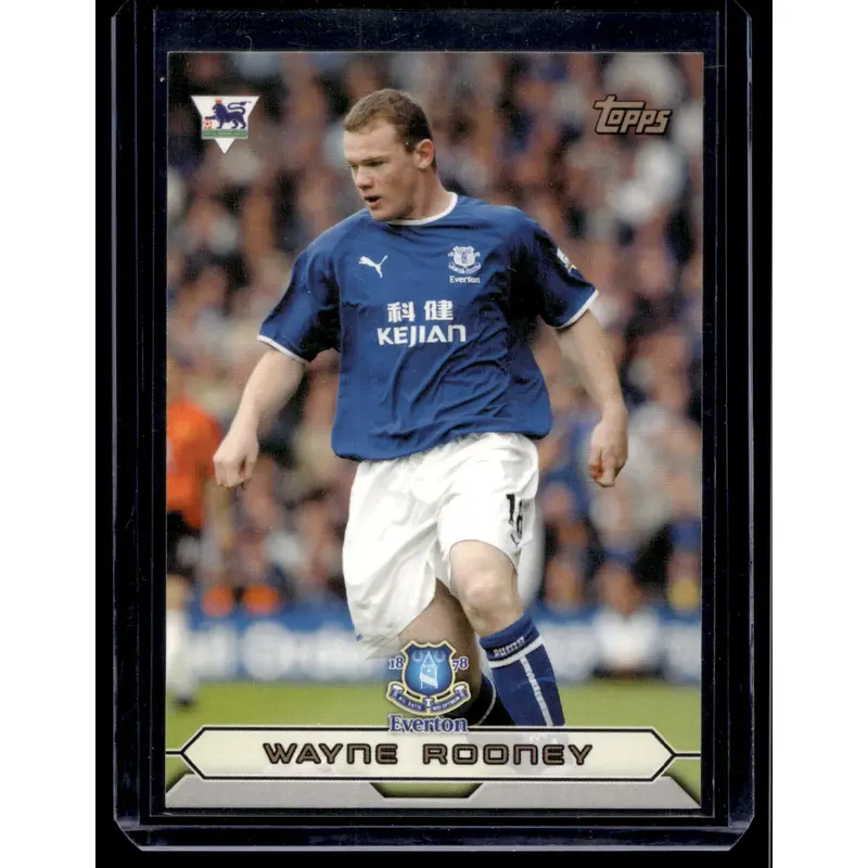 2003-04 Topps Premier Gold 2004 - Wayne Rooney #E5 RC