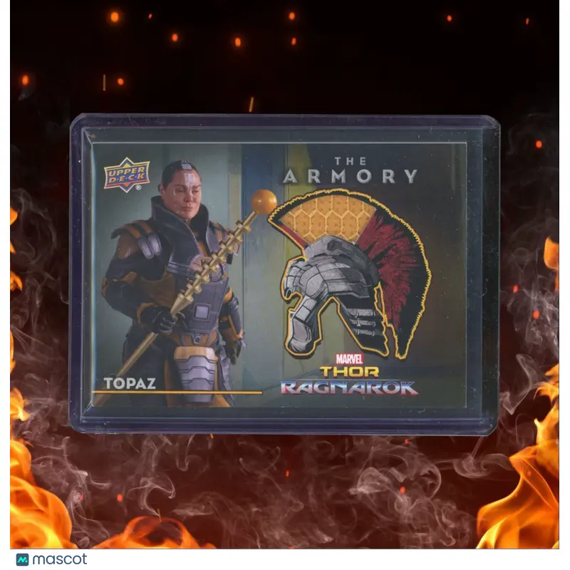 2017 UD Thor: Rangnarok Topaz The Armory Patch #AS-13