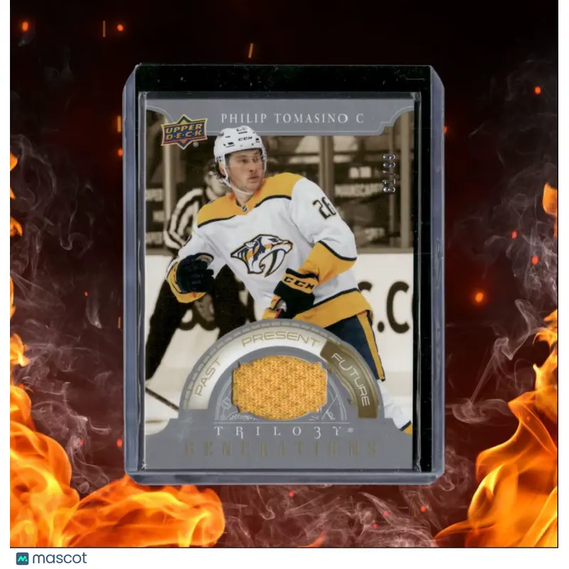 2022-23 Upper Deck Trilogy Philip Tomasino Generations Jersey Rookie 61/99