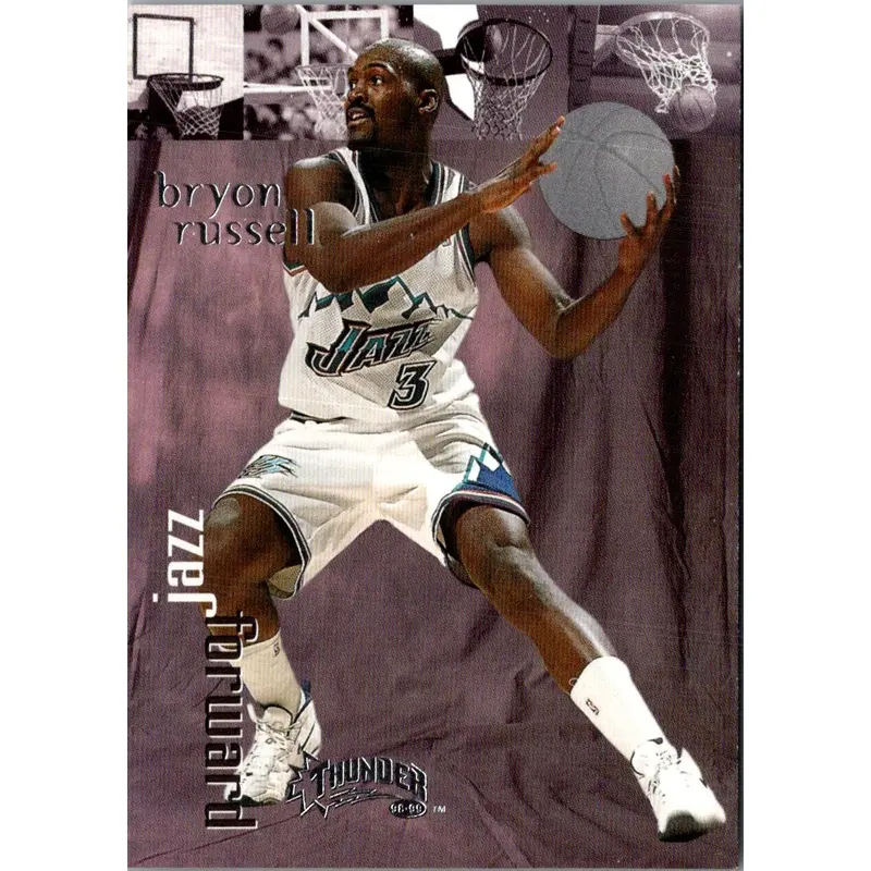 1998 SkyBox Thunder Bryon Russell #52