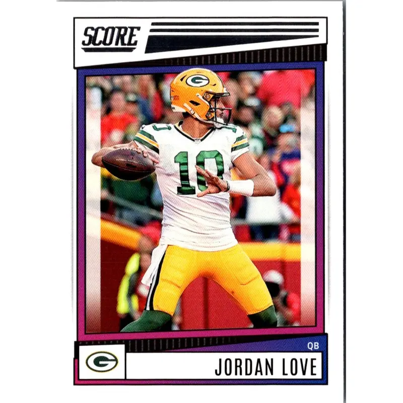 2022 Score Jordan Love #98