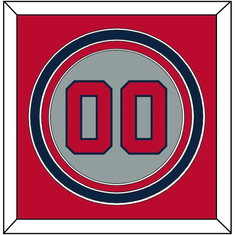 Atlanta Number - Road Gray - Triple Mat 2