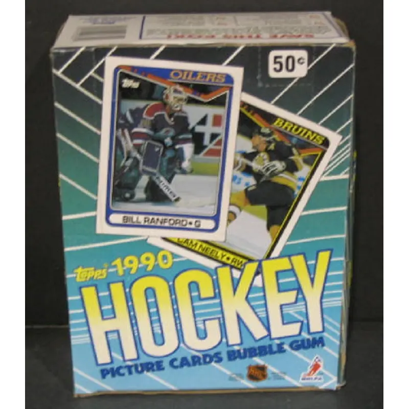 1990/91 Topps Hockey Unopened Wax Box