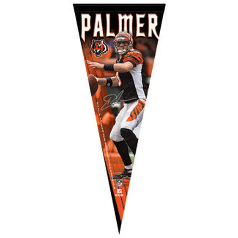 Carson Palmer "Signature" Premium Felt Collector's Pennant L.E. /2,008
