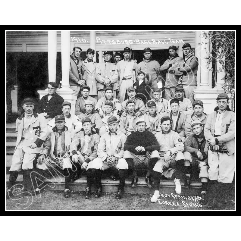 1910 Pittsburgh Pirates 11X14 Photo - Wagner Clarke - 1180