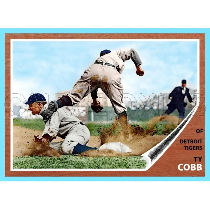 Ty Cobb 1962 Topps Custom Card - 4289