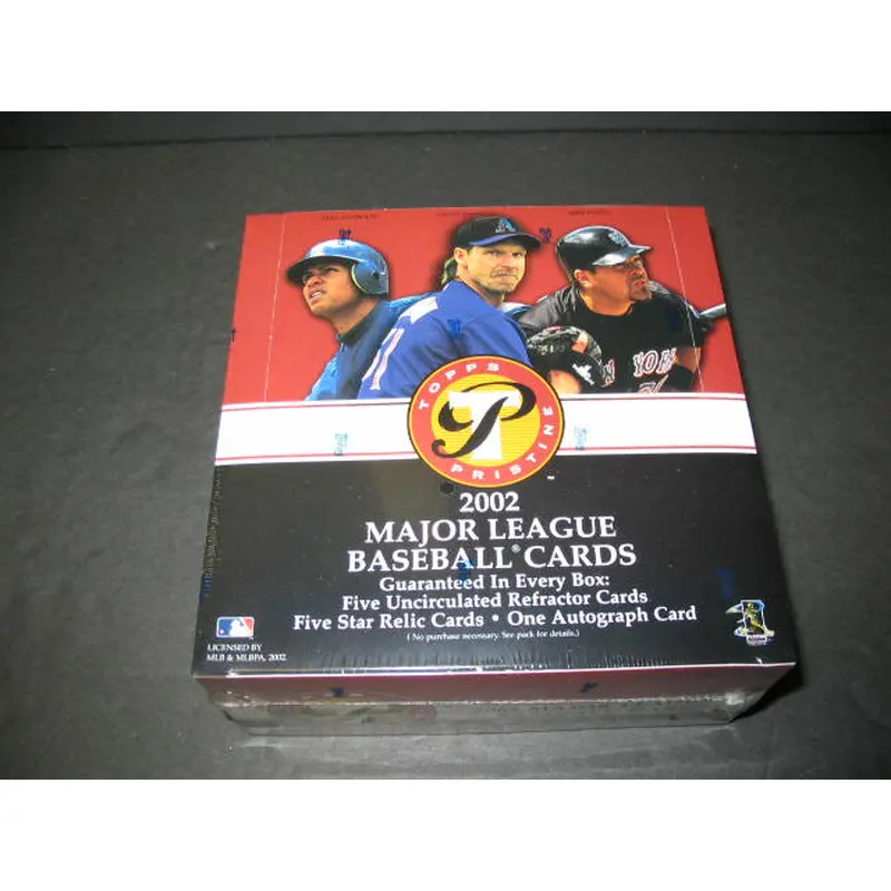 2002 Topps Pristine Baseball Box (Hobby)