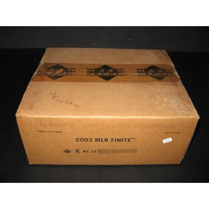 2003 Upper Deck Finite Baseball Case (Hobby) (12 Box)