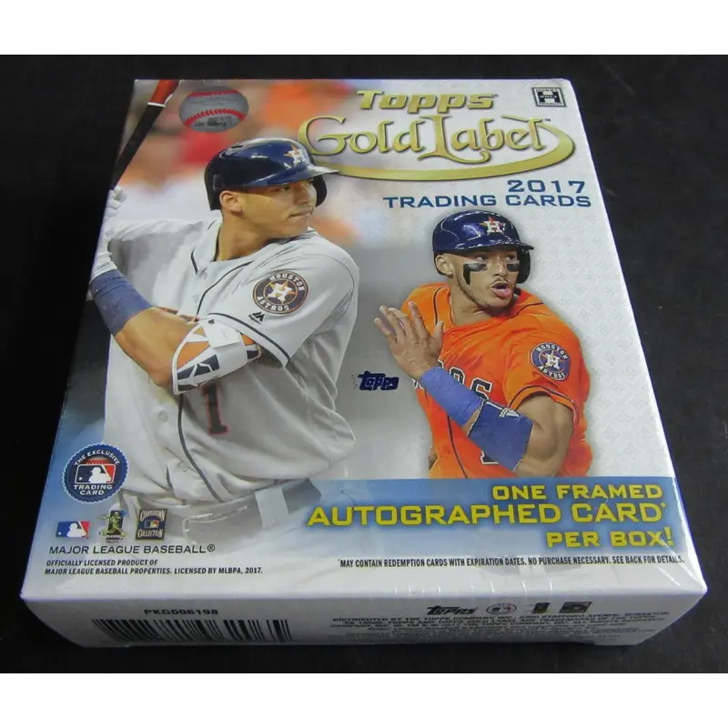 2017 Topps Gold Label Baseball Box (Hobby)