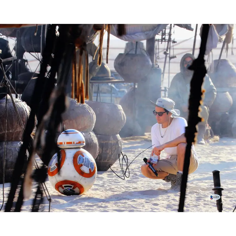 J.J. Abrams Star Wars The Force Awakens Authentic Signed 16x20 Photo BAS #H44818