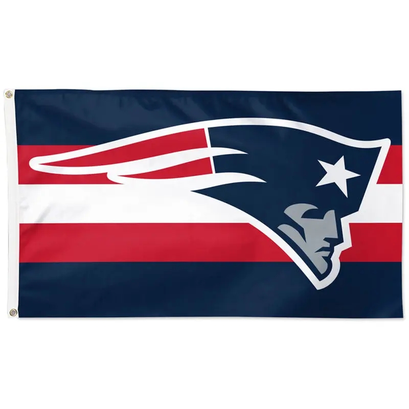 New England Patriots Official NFL Football 3'x5' Deluxe-Edition Flag - Wincraft Inc.