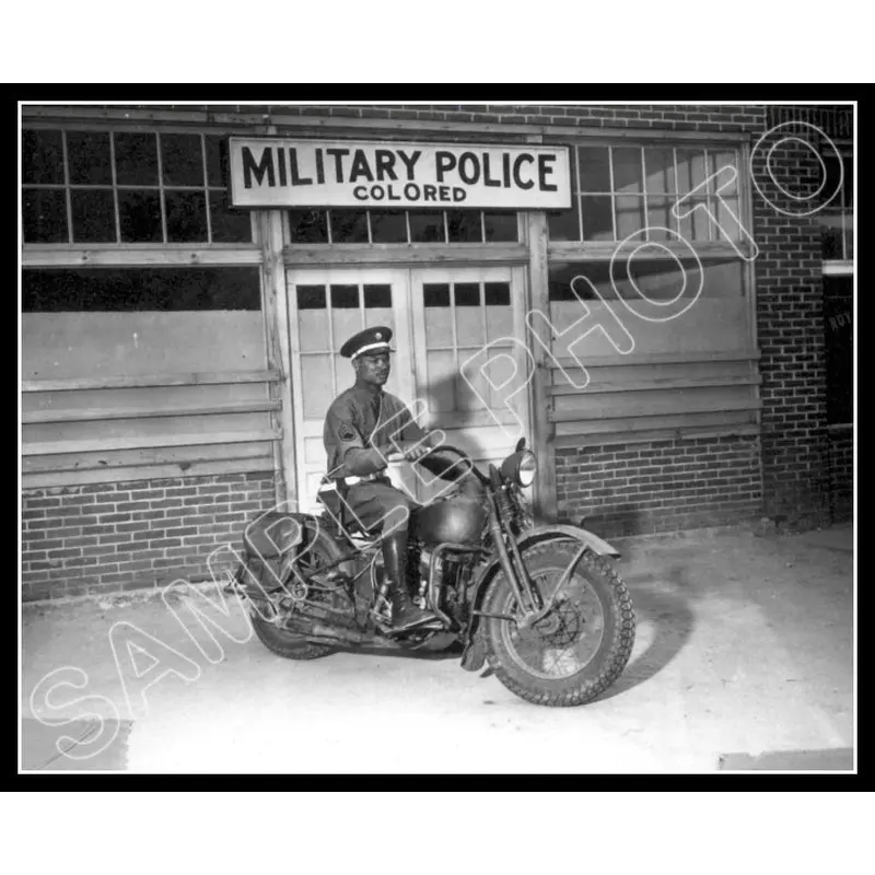 1942 Black MP WWII 8X10 Photo - 3129