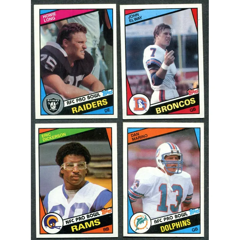 1984 Topps Football Complete Set EX/MT NM (396) (23-265)