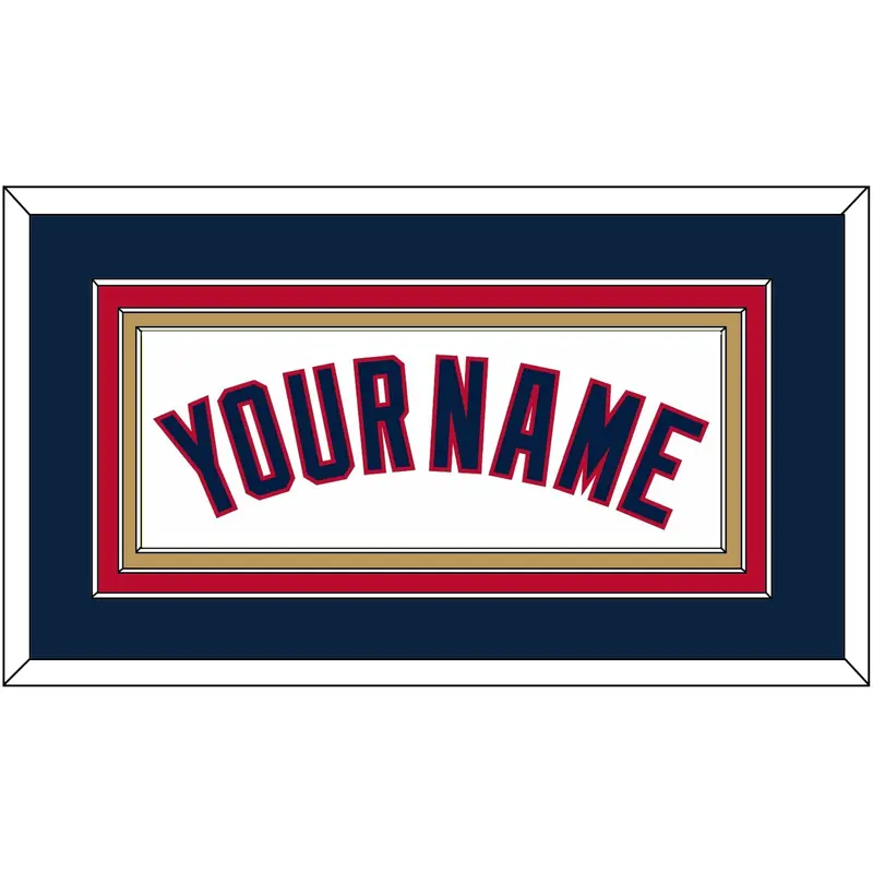 Minnesota Name - Home White (2015-2022) - Triple Mat 3