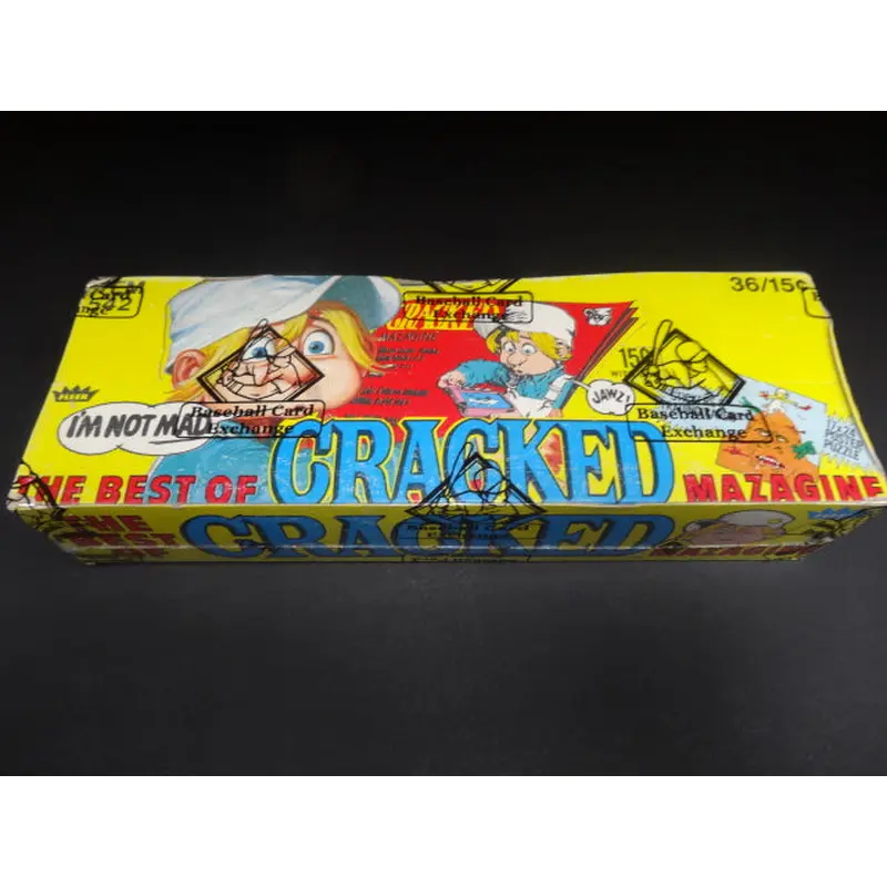 1978 Fleer Best Of Cracked Magazine Unopened Wax Box (BBCE)