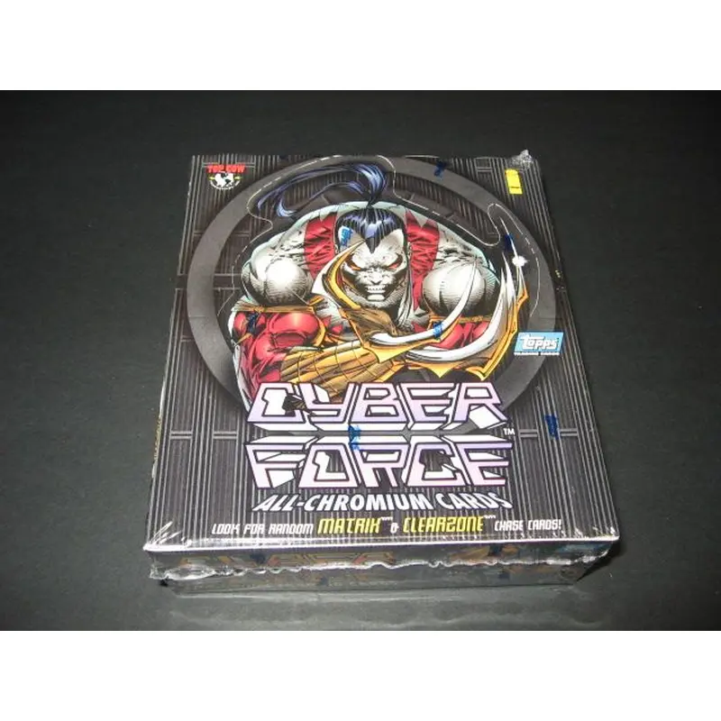 1995 Topps Cyberforce Trading Cards Box (Hobby)