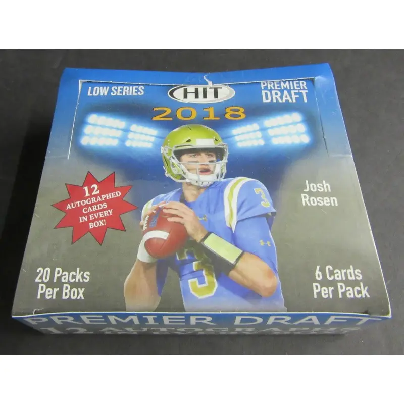 2018 Sage Hit Football Low Series Box (Hobby)