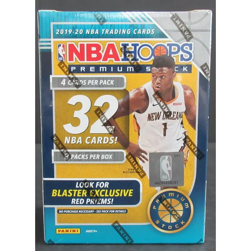 2019/20 Panini NBA Hoops Basketball Premium Stock Blaster Box (8/4)