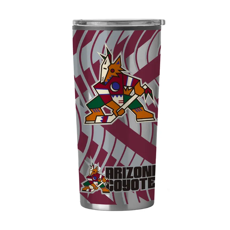 Arizona Coyotes Flex 20oz Plastic Wall Stainless Tumbler