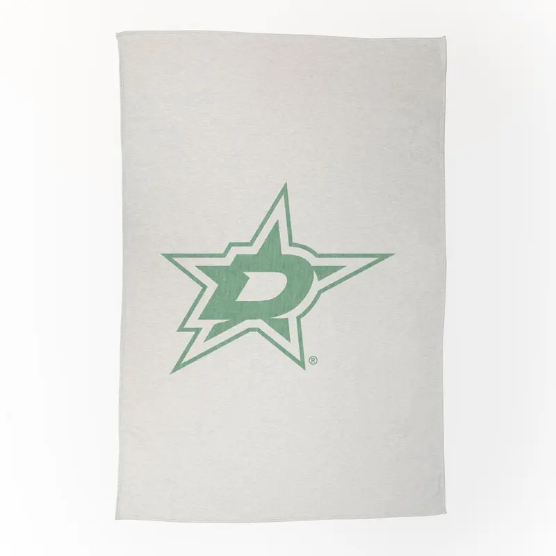 Dallas Stars Oversized Logo Sublimated Sweatshirt Blanket