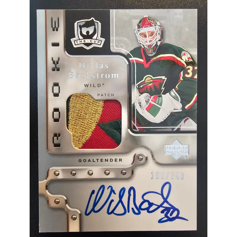 2006-07 Upper Deck The Cup RPA - Niklas Backstrom #137 /249 RC
