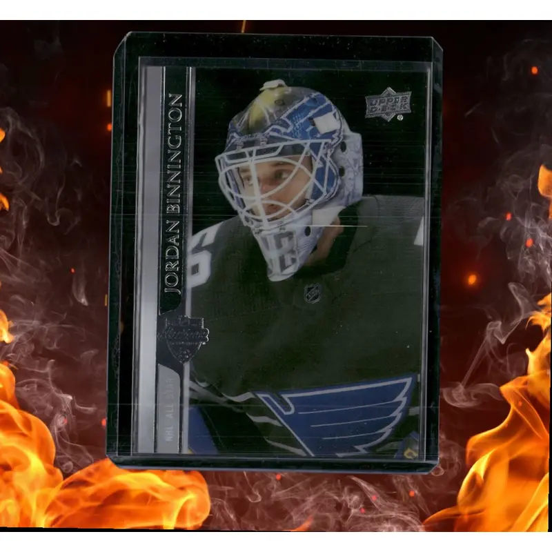 2020-21 Upper Deck Jordan Binnington Clear Cut SP #655