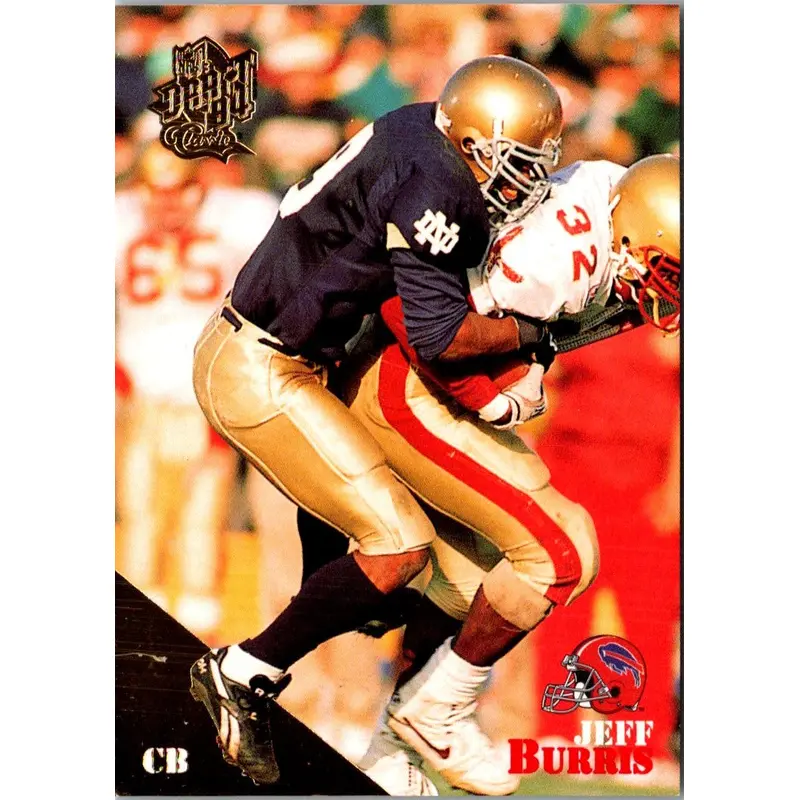 1994 Classic NFL Draft Gold Jeff Burris #50