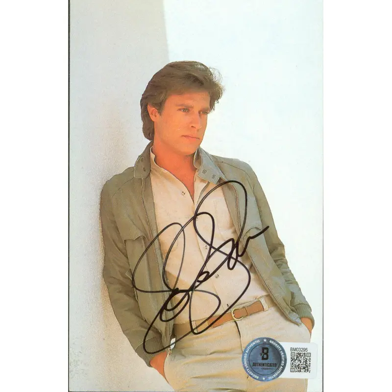 John James Dynasty Authentic Signed 3.5x5.5 Photo Autographed BAS #BM03295