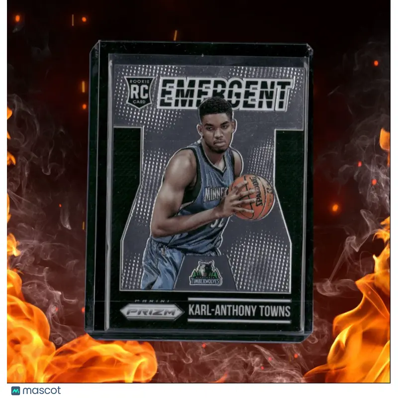 2015-16 Panini Prizm Karl-Anthony Towns Emergent Rookie #8