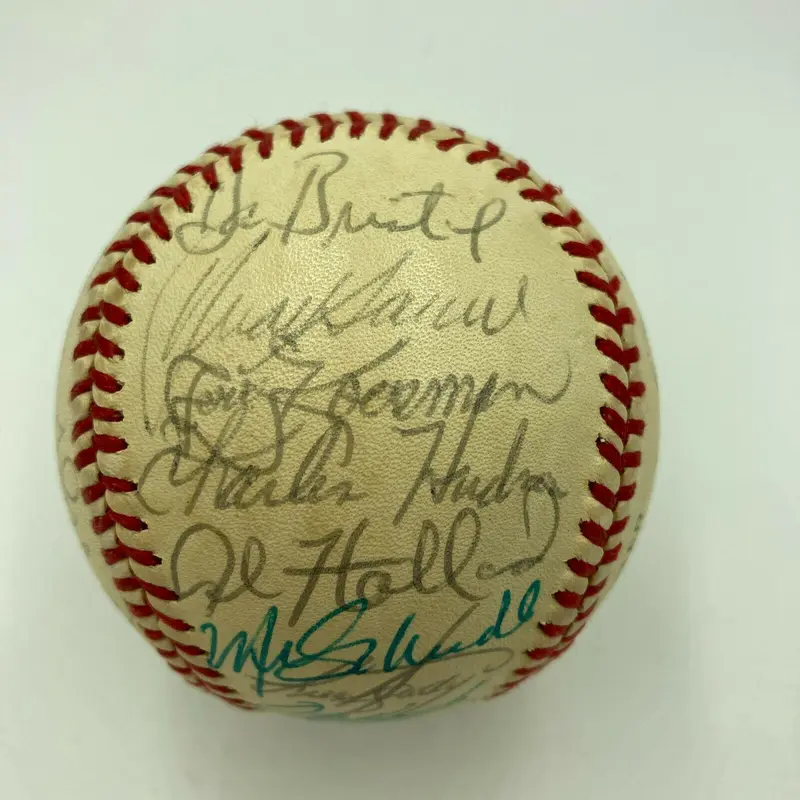 1984 Philadelphia Phillies Team Signed Official National League Baseball